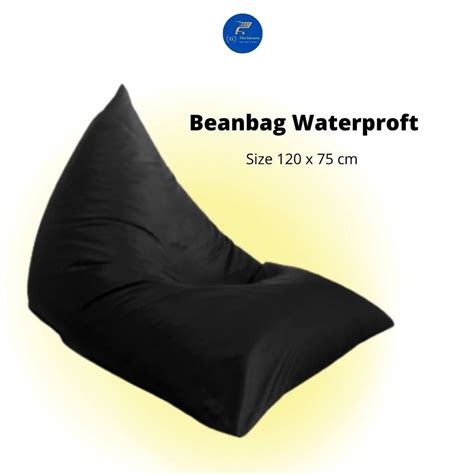 Jual Terlaris Bean Bag Motif Cover Only Cotton Triangle Kursi