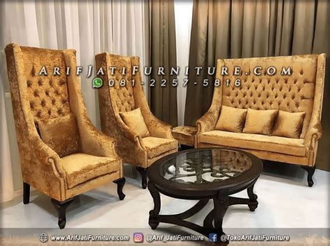 Sofa Kursi Tamu Minimalis Modern Mewah Arif Jati Furniture