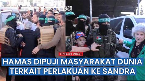 Video Pelepasan Sandera Oleh Brigade Al Qassam Tahanan Dalam Kondisi