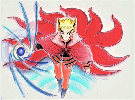 How To Draw Naruto Sage Mode With Color