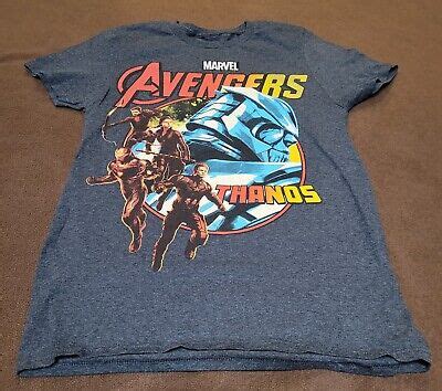 Women S Marvel Avengers Thanos T Shirt Size Small Cotton Blend Ebay