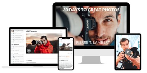 The 30 Days To Great Photos Training by Pierre T. Lambert