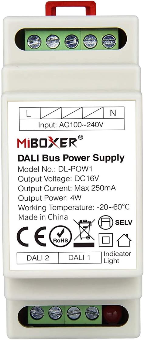 LIGHTEU Milight Miboxer DALI Bus Power Supply DIN Rail DL POW1