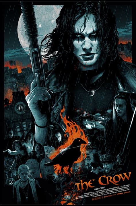 THE CROW | Crow movie, Movie posters, Film posters art