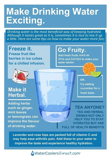 Drinking Water Is Essential For Our Health Here Are Some Tips On How To Make Your Drinking