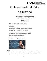 Actividad Proyecto Integrador Etapa Docx Universidad Del Valle