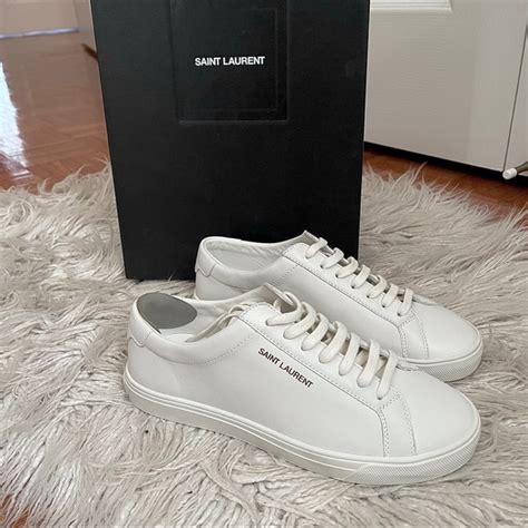 Yves Saint Laurent Shoes Ysl Yves Saint Laurent Andy Sneakers White