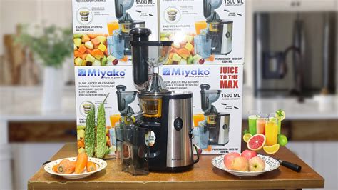 ১০০ ফরশ জসর মশন জস করন নমষই Miyako Slow Juicer Price