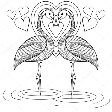 Corazon Con Alas Para Colorear Imagens Flamingo Para Colorir Porn Sex