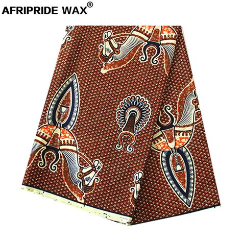 6 Yards African Wax Fabric 100 Cotton Material Dashiki Printed Real