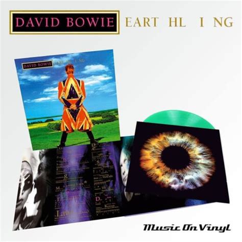 Popsike David Bowie Earthling Ltd Numbered Green Vinyl Lp