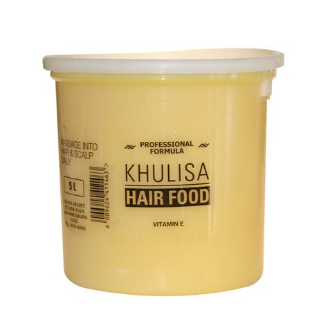 Khulisa Hair Food – Vitamin E 500ml, 1L & 5L – Tropical Eden