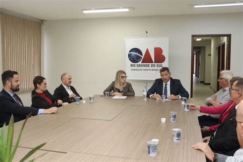 Oab Rs Em Santo Ngelo Presidente Da Oab Rs Realiza Encontro A