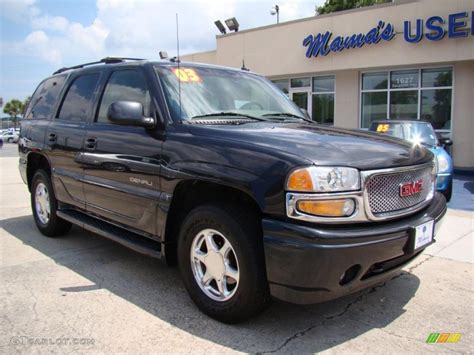 2003 Onyx Black Gmc Yukon Denali Awd 30935874 Photo 2 Car Color Galleries