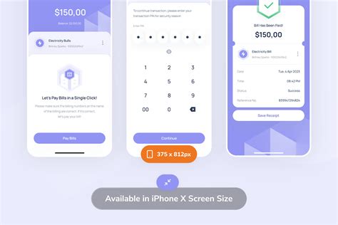 支付账单应用APP UI KIT FIG 云瑞设计