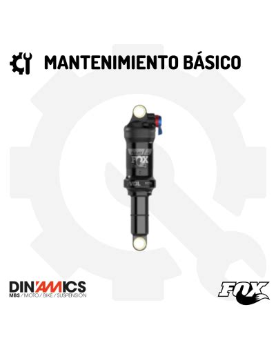 Mantenimiento FOX FLOAT RP CTD DPS DHX Air DPX2 NUDE Básico