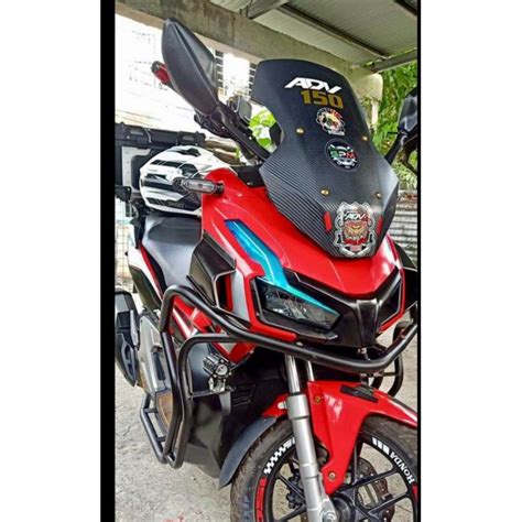 HONDA ADV 150 CRASHGUARD HEAVY DUTY AND GOOD QUALITY POWDER COATED