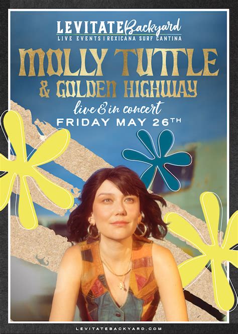 Molly Tuttle And Golden Highway Tickets At Levitate Backyard In