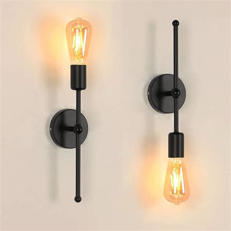 Goeco Applique Murale Interieur Led Moderne Lampe Murale E Vintage