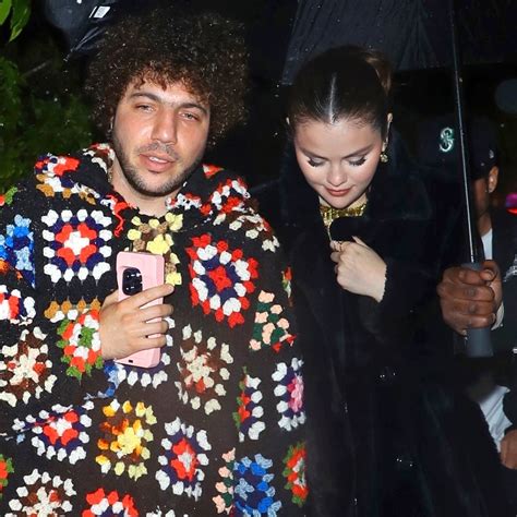 Selena Gomez Benny Blanco Step Out At 2024 Grammys After Party