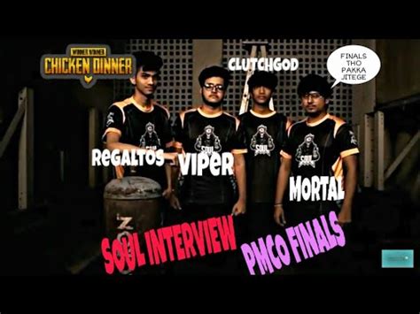 Soul Interview In Pmco Finals Mortal Clutchgod Viper Regaltos