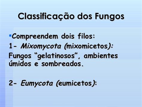 Aula 2 Classificação Dos Fungos