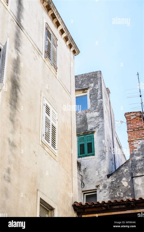 Architecture Of The Old Town Of Sibenik Croatia Stock Photo Alamy