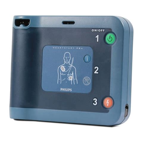 Philips HeartStart FRx Defibrillator Semi Automatic AED With Carry Case