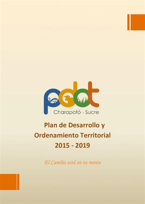 Pdf Plan De Desarrollo Y Ordenamiento Territorial