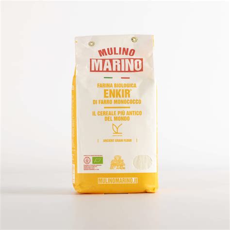 Farina Di Monococco Enkir Bio 1kg Mulino Marino