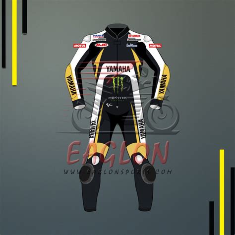 Valentino Rossi Yamaha Movistar Motogp Leather Jacket Eaglon