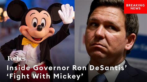 Its Not Legal Its Not Constitutional Inside Gov Ron Desantis War With Disney Youtube