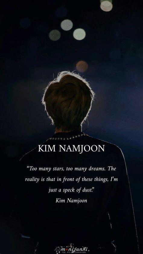 BTS RM Quotes Wallpapers Wallpaper Cave