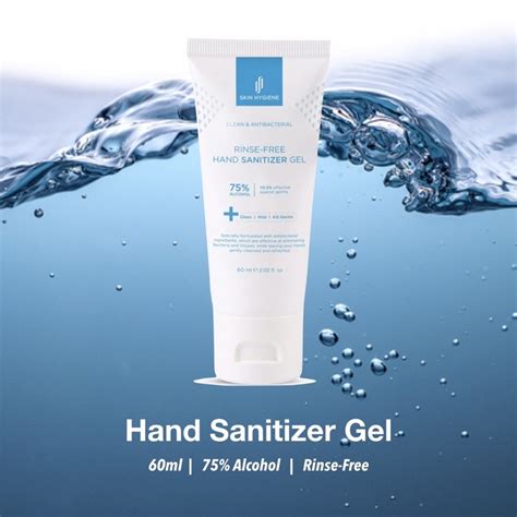 READY STOCK60ML HAND SANITIZER GEL KKM APPROVED SKIN HYGIENE BRAND