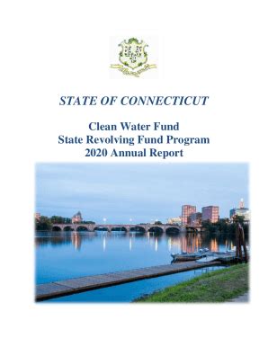 Fillable Online Clean Water Fund State Revolving Fund Program