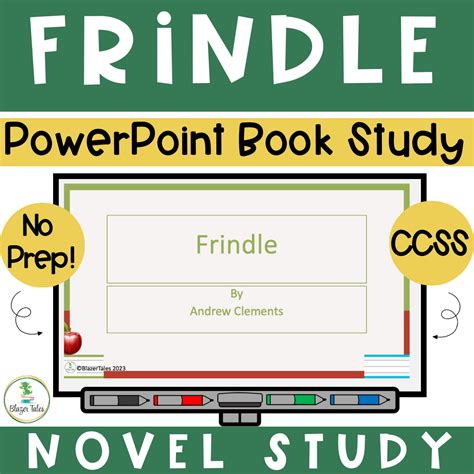 Frindle Novel Study PowerPoint Blazer Tales