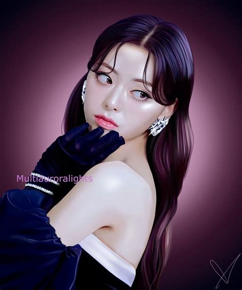 Yuna From Itzy K Pop Original Fanart Print Etsy