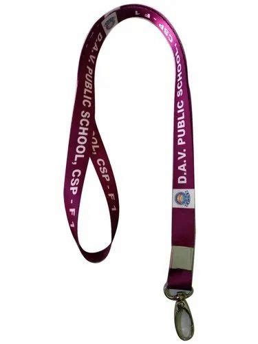 1 Inch Satin Printed ID Card Lanyard At Rs 10 In Cuttack ID 20242347712