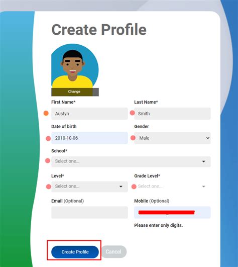 How Do I Add A Student Profilelearner Account