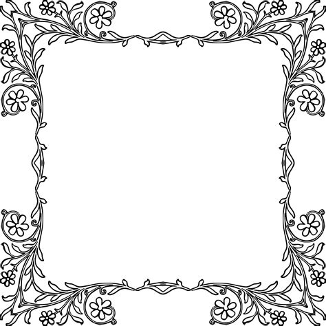 Vintage Black Frame Png Vintage Black Frame Png Transparent Free For