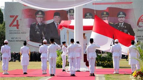 Upacara HUT Ke 75 Indonesia Digelar Terbatas Masyarakat Bisa Hadir