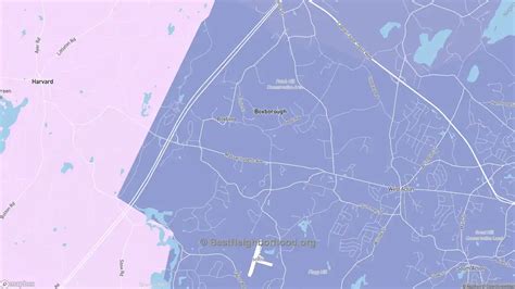 Boxborough, MA Political Map – Democrat & Republican Areas in ...