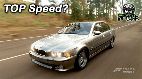 2003 BMW M5 E39 TOP Speed And Gameplay Forza Horizon 4 YouTube