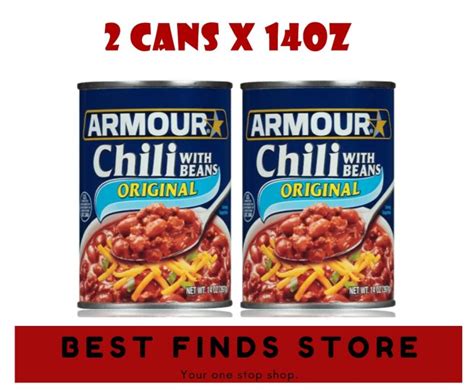 Armour Star Original Chili With Beans 14 Oz Pack Of 2 Lazada Ph