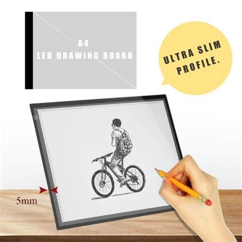 Tablette Lumineuse A Led Pad Pour Dessiner Cdiscount Maison