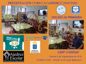 Presentaci N Del Curso Tercero De Primaria Ceip Chimisay