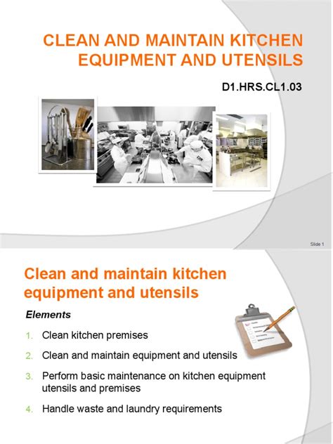 Cleaning and Maintenance Procedures for Commercial Kitchens | PDF | Waste | Kitchen Utensil