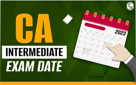 CA Intermediate Exam Date Nov 2023 Out