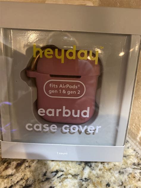 2x Heyday Earbud Case Cover For Airpods Gen 1 And 2 Pink Gold For Sale