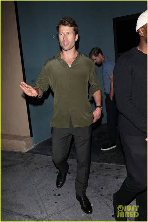 Glen Powell Celebrates 35th Birthday With Celeb Friends at the Fleur ...